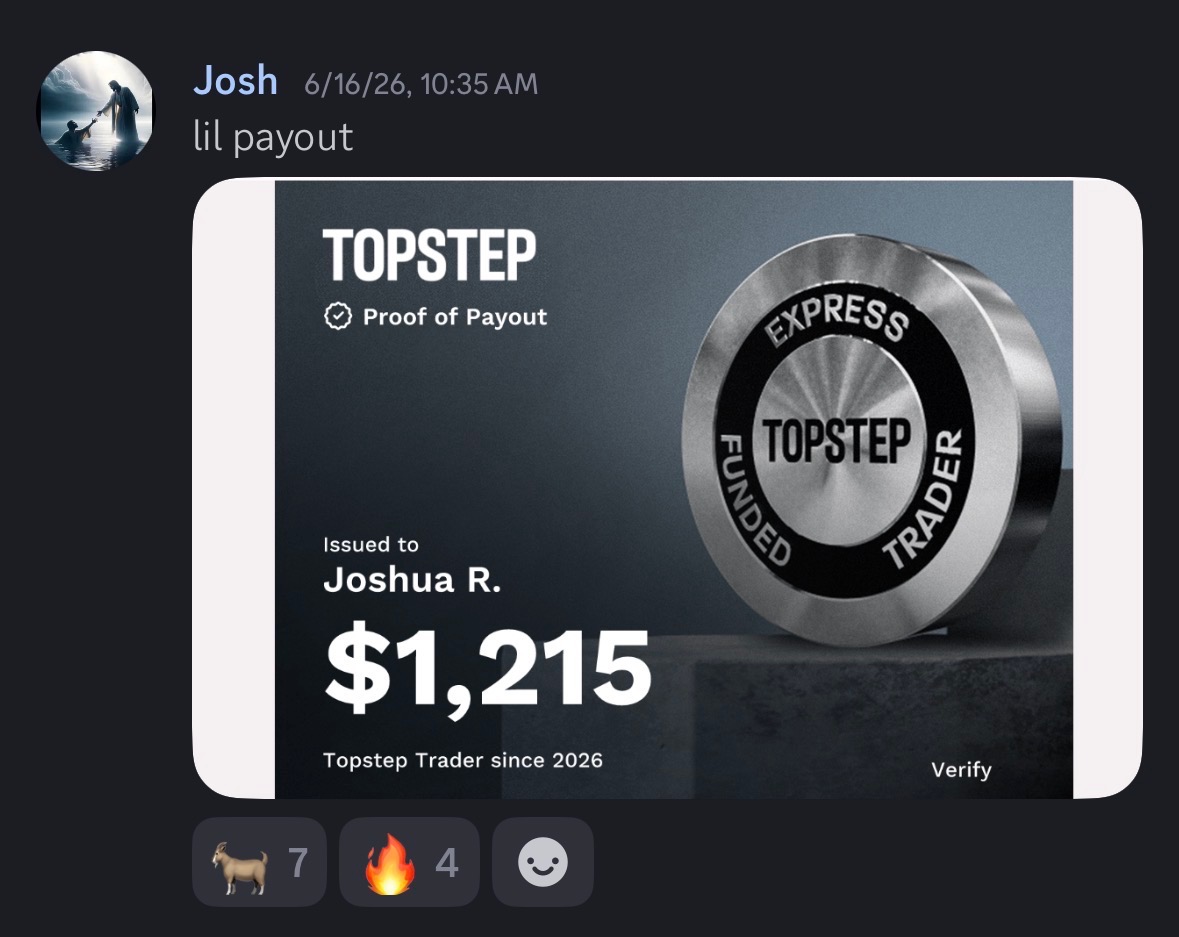 Josh — Jun 16 · First payout